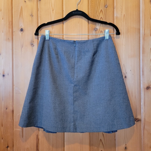 VINTAGE Hugo Buscanti Milano pleated grey skirt - Picture 2 of 5